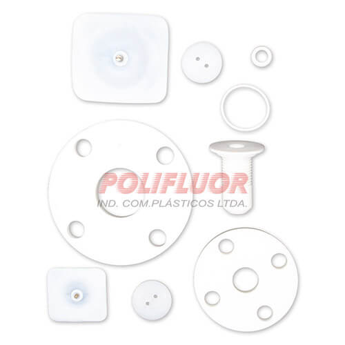 Peças especiais em PTFE sob desenho